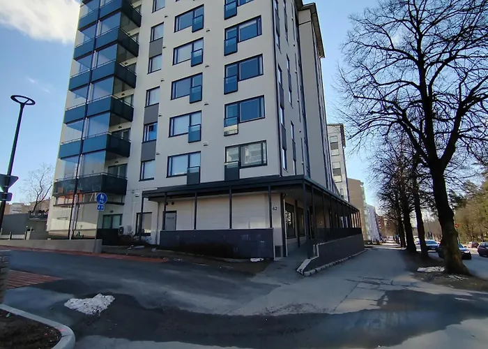 شقة Keskustan Tyylikkaein Omalla Autopaikalla *